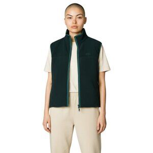 L.L. Bean Full Zip Mountain Fleece Vest Womens Size XXL Hiking Guide Bodywarmer